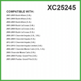 thumbnail image 2 of ECOGARD XC25245 Cabin Air Filter Fits 2006-2011 Chevrolet Impala, 2000-2008 Pontiac Grand Prix, 2005-2009 Buick LaCrosse, 2014-2016 Chevrolet Impala Limited, 2006-2007 Monte Carlo, 2 of 3