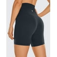 thumbnail image 2 of CRZ YOGA Super High Waisted Butterluxe Womens Biker Shorts 6 Inches, 2 of 3