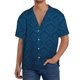 thumbnail image 1 of Fotbe Dark Blue Camisa Estampada de Manga Corta para Hombre, Casual de Verano, Estilo Playero, Sin Arrugas-XX-Large, 1 of 5