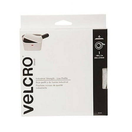 VELCRO Brand Kitchen & Bath Mounting Tape | Professional Grade Heavy Duty Strength Holds up to 10 lbs on Smooth Surfaces | Indoor Outdoor Use, 10ft x 1in, Tape