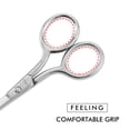 thumbnail image 4 of LIVINGO Nose Hair Scissors with Rounded Tip, 3.5" Stainless Steel, 4 of 9