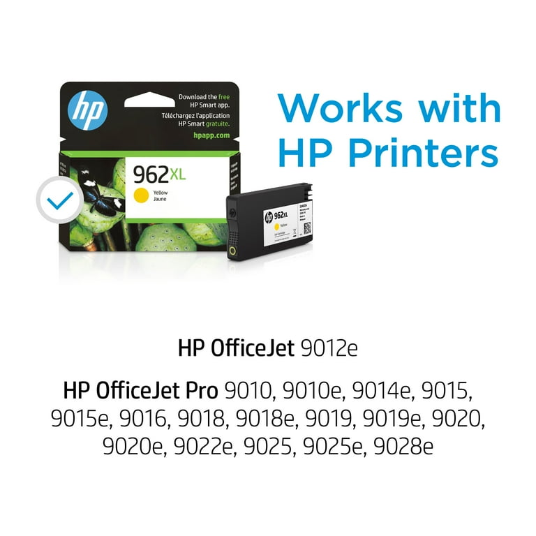 Free Shipping! HP 962XL High Yield Yellow Original Ink