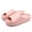 Pink, variant on Yarkasie Unisex House Slide Sandals Indoor Outdoor, Cloud Slides for Women Men, Black Recovery Slides Size 10