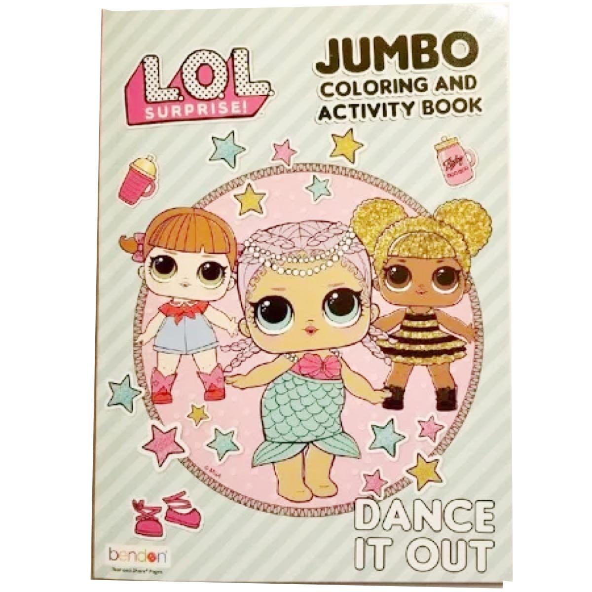 Download L.O.L. Surprise! Jumbo Coloring and Activity Book - Walmart.com - Walmart.com