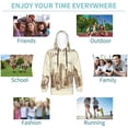 thumbnail image 5 of Lsque New York Patten Youth Hoodie Sweatshirt Pullover with Kangaroo Pocket Boys and Girls Hoodie Warm Hoodie for Kids-X-Large, 5 of 6