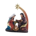 thumbnail image 1 of GROWTH TANK Nativity Figurine, Christmas Desktop Statue Collection, Gift, Resin, Jesus Birth, 1 of 9