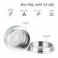 thumbnail image 4 of SNNROO Stainless Steel Reusable Coffee Capsules - Coffee Pods Compatible with Point System Coffee Machines  Durable & Cost-Effective  Easy-Fill Design with Spill-Proof Lid & Black Funnel, 4 of 6