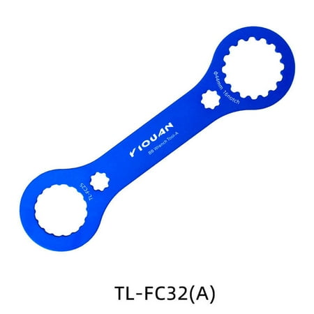 

Dido Bike Repair Wrench Metal Bottom Bracket Wrench Center Shaft Portable Bicycle Spanner Type A