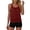 Wine, variant on Womens Tankini Sets Two Piece Swimsuits Loose Tank Top with Shorts Summer Beach Bathing Suit