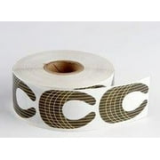 Beauticom Large Nail Form Stickers