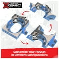 thumbnail image 3 of Tech Deck, Daewon X-Connect Mega Bowl Park Creator Fingerboard Ramp Playset, For Ages 6 and up, 3 of 10