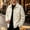 Beige, variant on Nylon Jacket for Men Snap Button Vintage Long Sleeve Lightweight Waterproof Shacket, Relaxed Fit Western Jacket with Flap Pockets, Casual Spring Fall Outwear