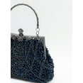 thumbnail image 4 of Vintage floral leaf beads sequins evening bag Elegant Clutch for Women for Brides, Proms, Parties, and Formal, 4 of 9