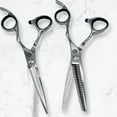 thumbnail image 5 of Saki Ha Professional Hair Shears Set 7.0 Inch - Includes Hair Scissors, Thinning Shears and Razor - Handmade from Japanese Steel, 5 of 7