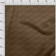 thumbnail image 3 of oneOone Georgette Viscose Brown Fabric Animal Skin Sewing Craft Projects Fabric Prints By Yard 42 Inch Wide, 3 of 4