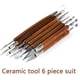 thumbnail image 2 of Juego de herramientas de precisión para trabajos manuales, herramientas de doble punta para cerámica y escultura, herramientas variadas de modelado de acero inoxidable, herramientas de cerámica con, 2 of 5
