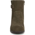 thumbnail image 3 of Vionic Women's Jill Zip Short Boot Dark Olive Suede 7.5M, 3 of 6