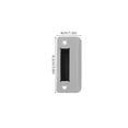 thumbnail image 2 of WRITWAA 6Pcs Extended Strike Plate for Door Installation Fixing Pieces Rectangular Multi Color, 2 of 6