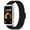 A*15X5CM, variant on Elegant Nylon Watch Strap With Featuring Customizable Watch Faces | Featuring Breathable Elastic Stretch Woven Fabric For For Most 20MM Watch Models | Perfect For Female Health Black