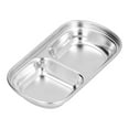 thumbnail image 6 of EBTOOLS Divided Plate, Sauce Dish Corrosion Resistance With A Few Grids For Children Camping Trips, Hiking For Family, 6 of 8