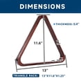 thumbnail image 3 of Soporte para billar GSE Games & Sports Expert de madera maciza, 33 x 29 x 3 cm, 3 of 7