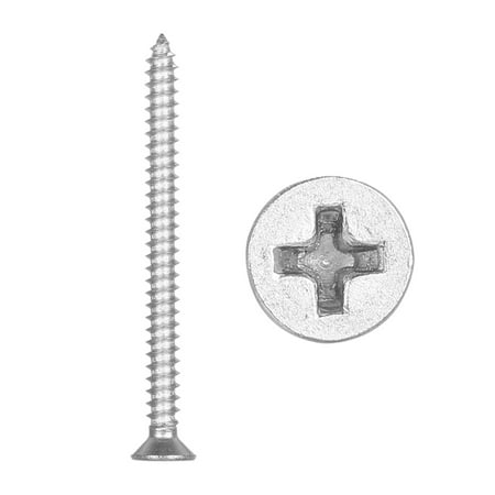 

Suzicca A2 DIN7982 #8 304 4.2mm Stainless Steel Screw Countersunk Self Tapping Wood Screws 4.2mm*50mm