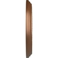 thumbnail image 4 of Ekena Millwork 12 5/8"OD x 1 1/8"P Federal Roped Small Ceiling Medallion (Fits Canopies up to 6"), Hand-Painted Polished Copper, 4 of 7