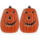 thumbnail image 1 of GOOHOCHY Figura divertida con forma de calabaza para decoración de fiestas, manualidades con cara de calabaza para Halloween, 2 uds., 1 of 7