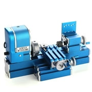 Topchances Mini Motorized Lathe Machine 24W DIY Tool Metal Woodworking Hobby Modelmaking