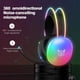 thumbnail image 5 of ONIKUMA Auriculares para Juegos con Iluminación Dinámica RGB Auriculares Supraaurales con Cable y Micrófono con Cancelación de Ruido para PC Negro, 5 of 5
