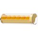 thumbnail image 4 of Divisor de cajón Organizador de Ropa Interior | Organizador Redondo de Almacenamiento de Calcetines | Almacenamiento de Calcetines cilíndricos, con 6 Compartimentos, Amarillo XianweiShao 1327533054720, 4 of 5