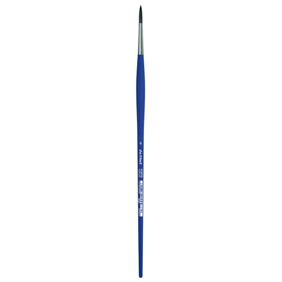 da Vinci Brush Forte Acrylic Brush, Long Handle, Round, Firm, 6