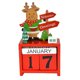 thumbnail image 1 of Christmas Countdown Advent Calendar With Er Wooden Blos, Countdown To Christmas, Desk Calendar, 1 of 4