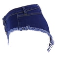 thumbnail image 7 of Women's Sexy High Waisted Stretch Mini Denim Shorts Hot Pants, 7 of 7