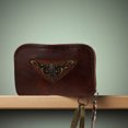 thumbnail image 2 of EeaseCA 1pc Car Key Case Portable Car Key Storage Bag Genuine Leather Car Key Pouch, 2 of 7