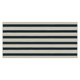 thumbnail image 2 of Ayprnig Beige and Blue Stripes Rug Entry Rug, Front Door Mat, Small Washable Indoor Outdoor Mats, Non-Slip, Doormats for Front Porch, Kitchen, Farmhouse, Living Room, Entryway Decor 35.4 x 23.6 Inch, 2 of 9