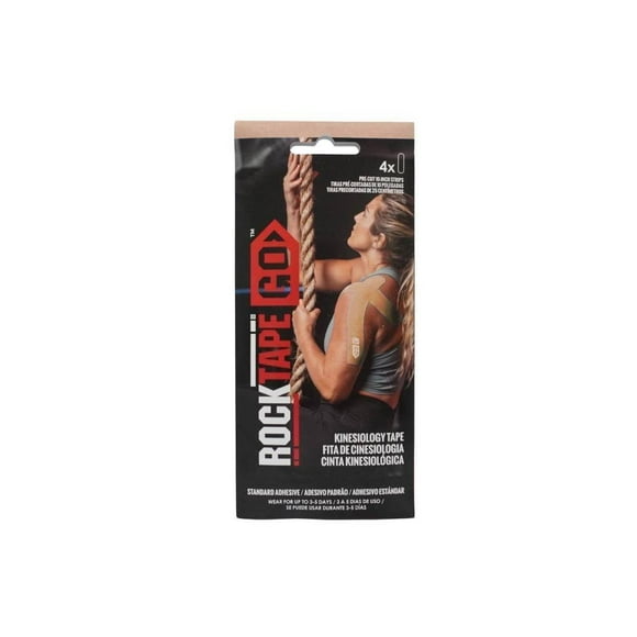 Cinta kinesiológica Rocktape strips beige