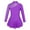 Purple, variant on inhzoy Girls High Neck Ice Skating Dress Figure Roller Skating Leotard Tutu Skirt Blue 10