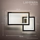 thumbnail image 2 of Arbotante 2 Cudrados Leo Dorado, 2 of 5