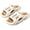 Beige, variant on Avatarwise Slides for Women and Men, Non-Slip Thick Sole Cloud Slippers Indoor Outdoor