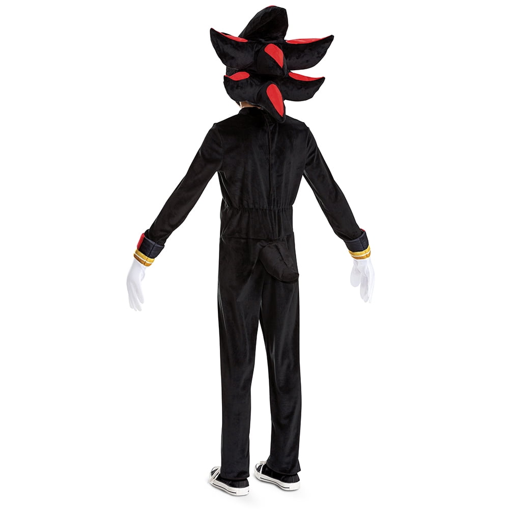 Sonic the Hedgehog 3 Boys Shadow Deluxe Halloween Costume from Disguise, 5-Piece, Sizes 4-12