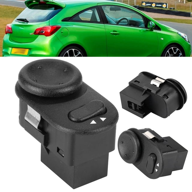 9226861, Side View Mirror Switch Stable Performance Wing Mirror Adjuster ABS For Upgrade Replacement For Opel Corsa C
