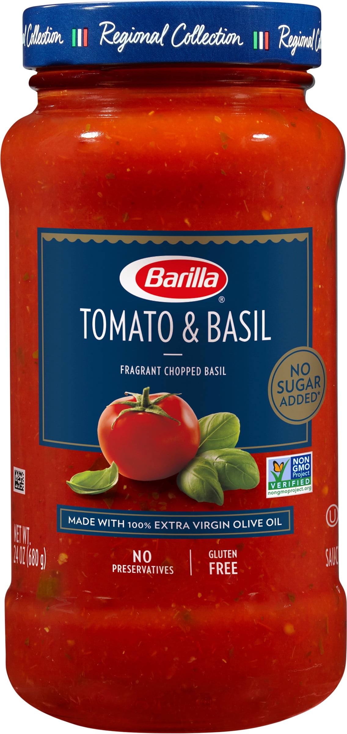 Barilla Tomato & Basil Sauce 24 oz - Walmart.com