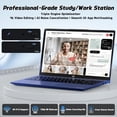 thumbnail image 7 of 17.3" IPS FHD Laptop - 16GB RAM 1TB SSD Intel Pentium N100 (Beat i3-1115G4, 4 Cores Up to 3.4GHz) with 65W Type-C Fingerprint Backlit Keyboard Wi-Fi 6 BT5.2 Blue, 7 of 7