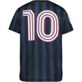 thumbnail image 4 of Camiseta Messi Heatwave con cuello en V, manga corta y corte estándar, 4 of 5