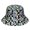 Alien Peace Sign Iridescent Pattern, variant on Alien Peace Sign Black Pattern Bucket Hat, Travel Foldable Hat with Wide Brim & Breathable Fabric, Polyester Twill Gifts for Unisex Men Women