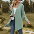thumbnail image 5 of QUINDOS Cardigans for Women,Women's And Winter Sweater Coat Cardigan Long Sleeve Pocket Blouse Clothing Loose Tops, 5 of 8