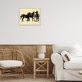 thumbnail image 2 of Stupell Industries Horses in Motion Study Gray Framed Giclee Art design by Victoria Barnes, 11 x 14, 2 of 8