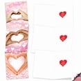 thumbnail image 3 of The Best Card Company 20 Assorted Valentine's Day Notecards Boxed Set 4 x 5.12 Inch with Envelopes (10 Designs, 2 Each) Loving Hands AM10434VDG-B2x10, 3 of 6
