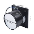 thumbnail image 5 of Duct Fan, Bathroom Fan, Wall Fan, for Bathroom and Kitchen Exhaust Fan Industrial Ventilation Extractor Metal Axial Exhaust Air Blower Fan, 5 of 11